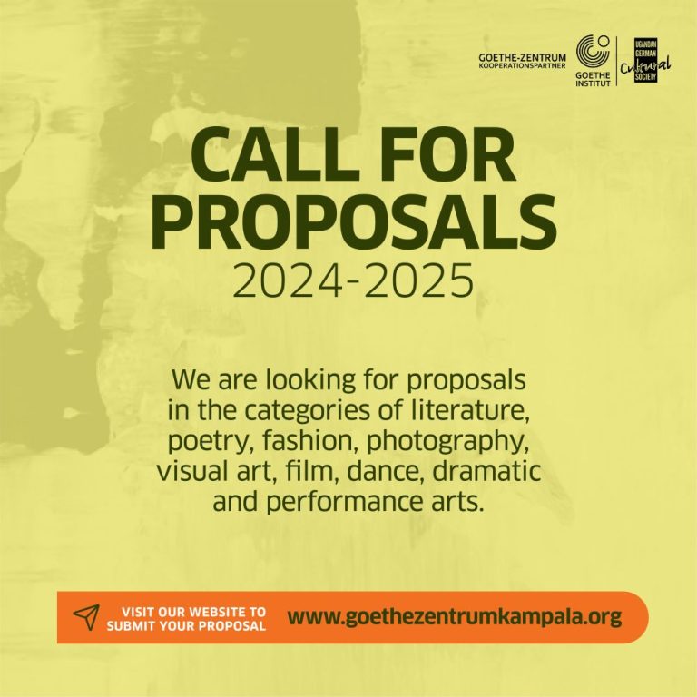 Call for Proposals 20242025 GoetheZentrum Kampala